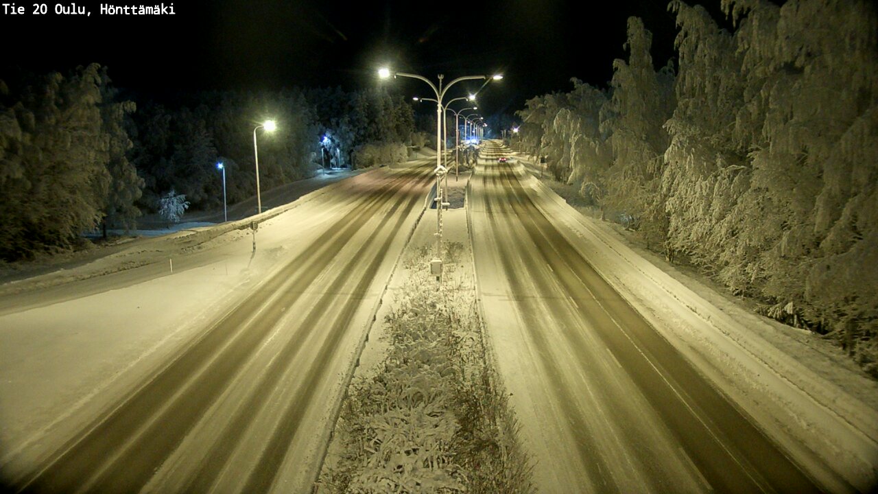 Kelikamerat Kuva Tie 20 Oulu, Hönttämäki, Oulu, Pohjois-Pohjanmaa
