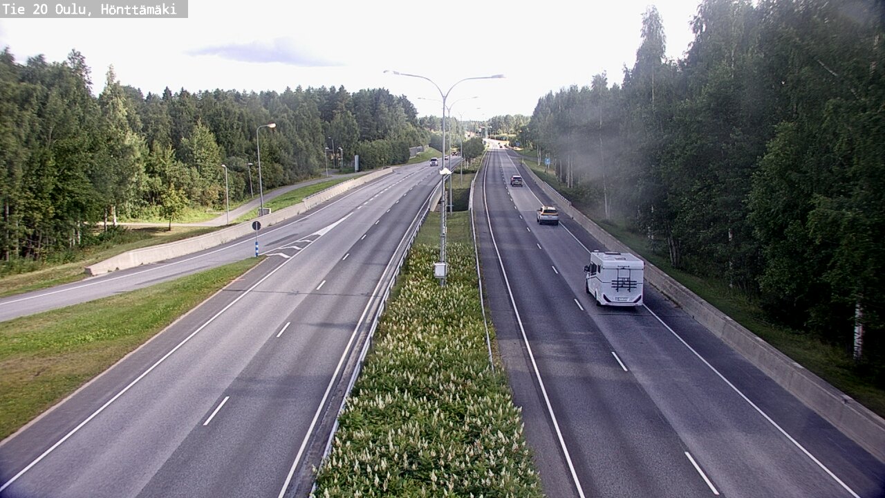 Kelikamerat Kuva Tie 20 Oulu, Hönttämäki, Oulu, Pohjois-Pohjanmaa
