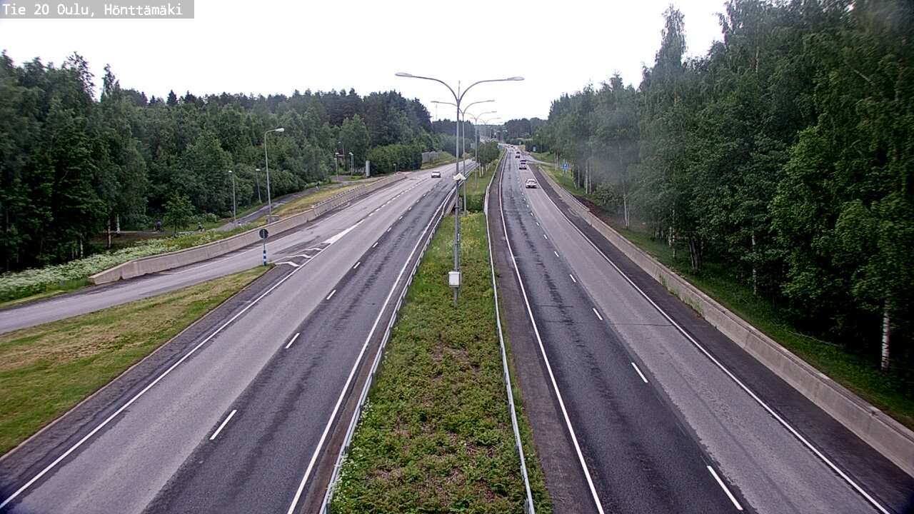 Kelikamerat Kuva Tie 20 Oulu, Hönttämäki, Oulu, Pohjois-Pohjanmaa