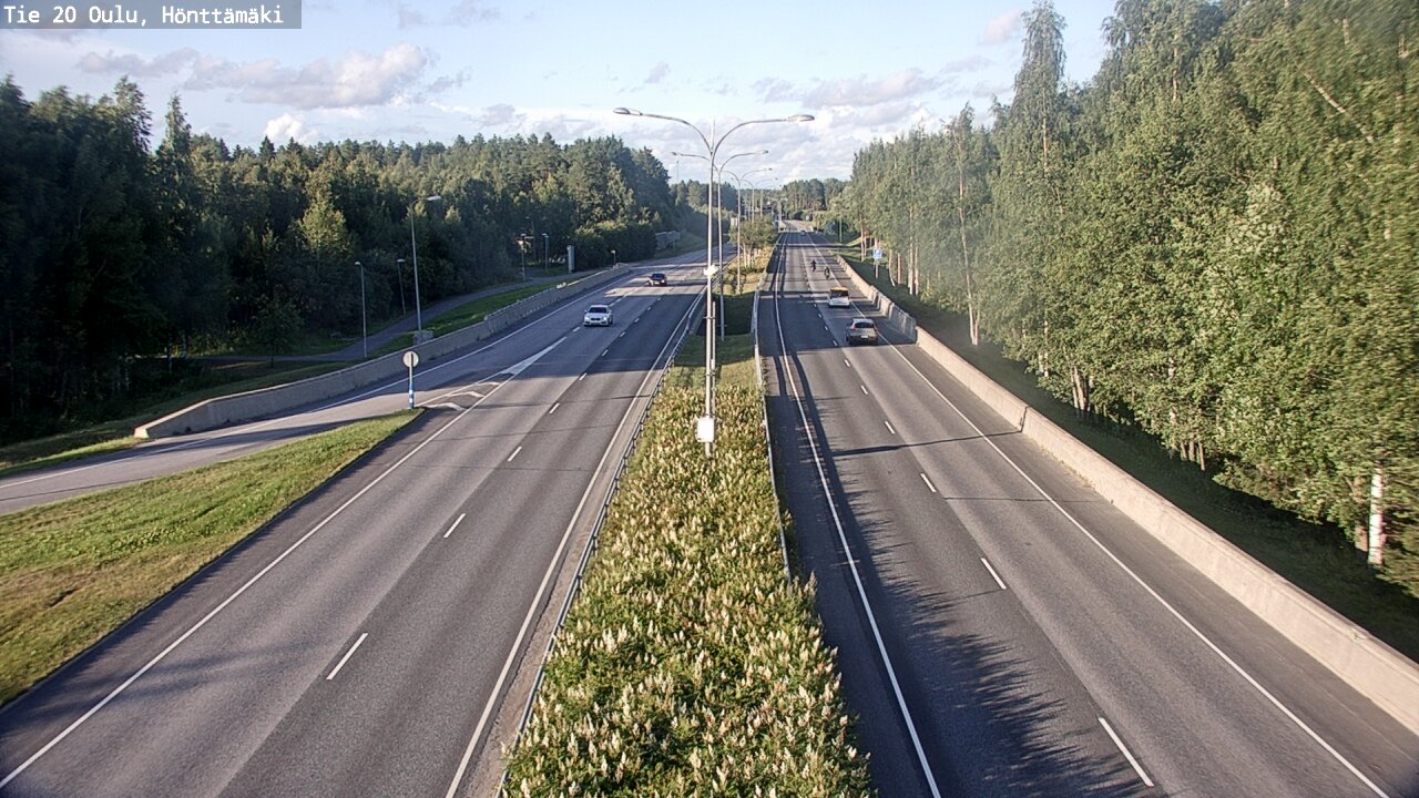 Kelikamerat Kuva Tie 20 Oulu, Hönttämäki, Oulu, Pohjois-Pohjanmaa
