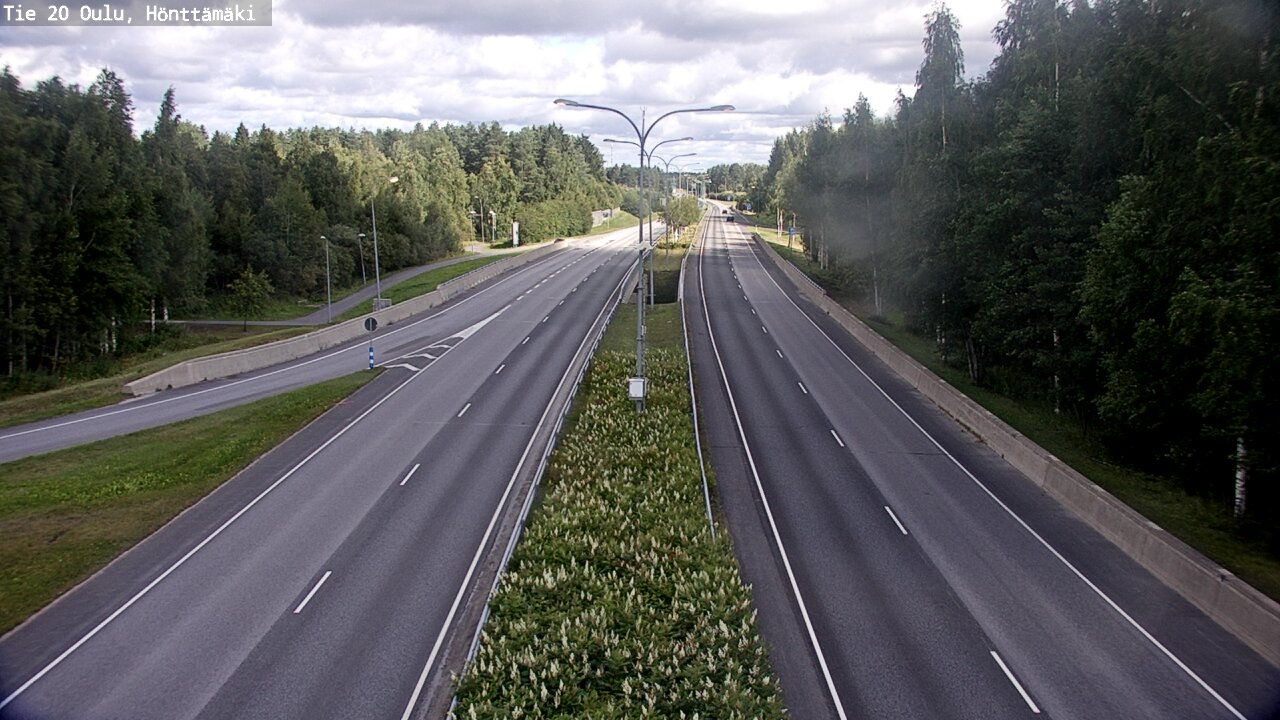 Kelikamerat Kuva Tie 20 Oulu, Hönttämäki, Oulu, Pohjois-Pohjanmaa