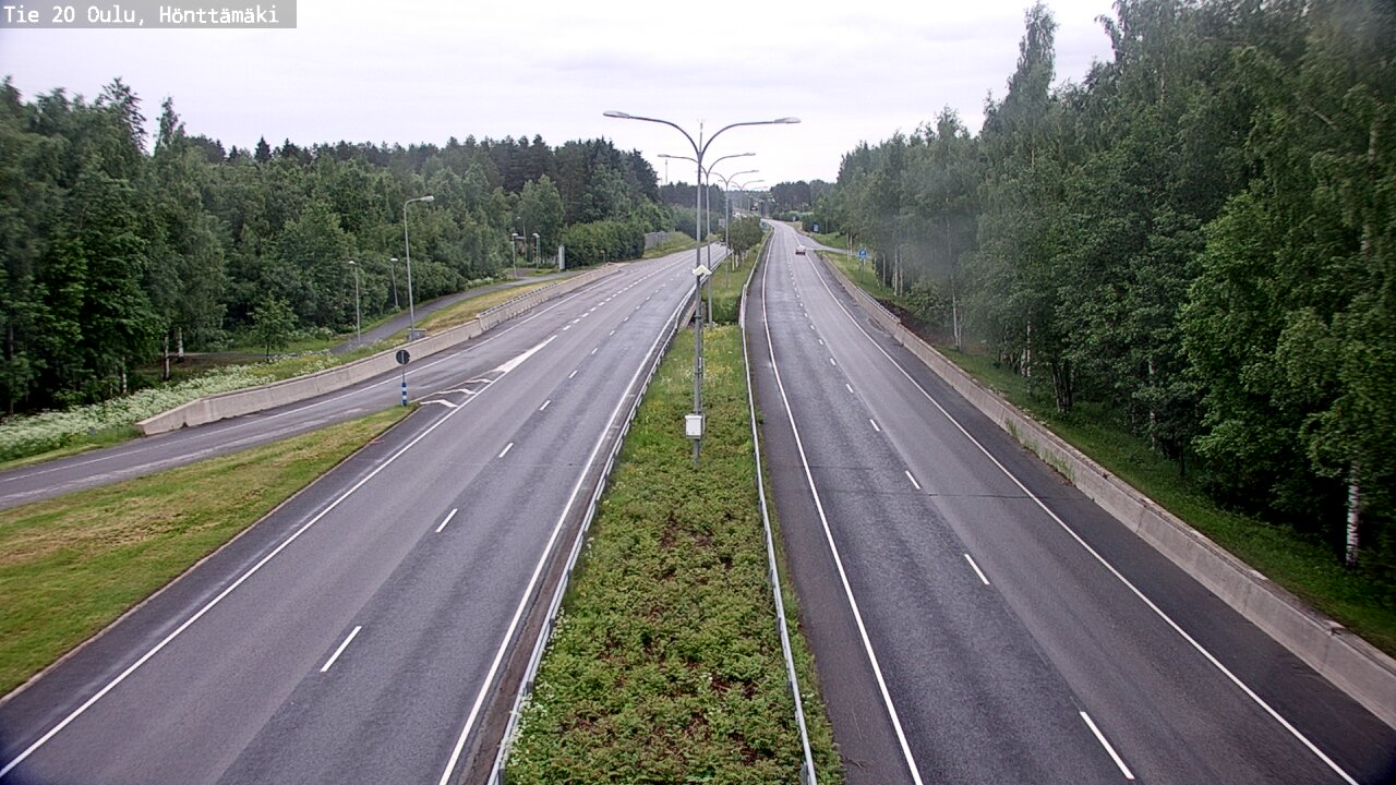 Kelikamerat Kuva Tie 20 Oulu, Hönttämäki, Oulu, Pohjois-Pohjanmaa