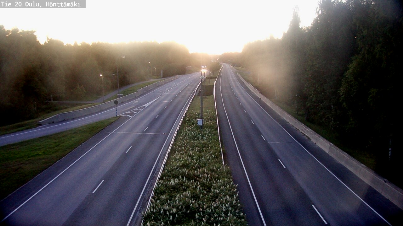 Kelikamerat Kuva Tie 20 Oulu, Hönttämäki, Oulu, Pohjois-Pohjanmaa