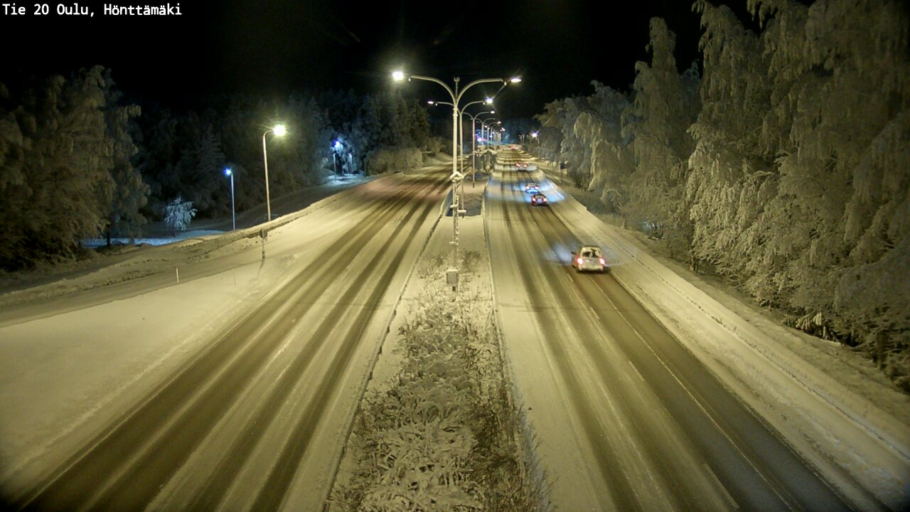 Kelikamerat Kuva Tie 20 Oulu, Hönttämäki, Oulu, Pohjois-Pohjanmaa