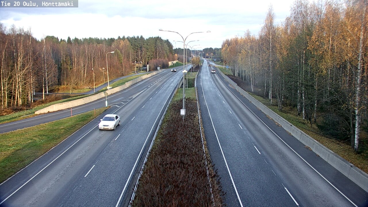 Kelikamerat Kuva Tie 20 Oulu, Hönttämäki, Oulu, Pohjois-Pohjanmaa