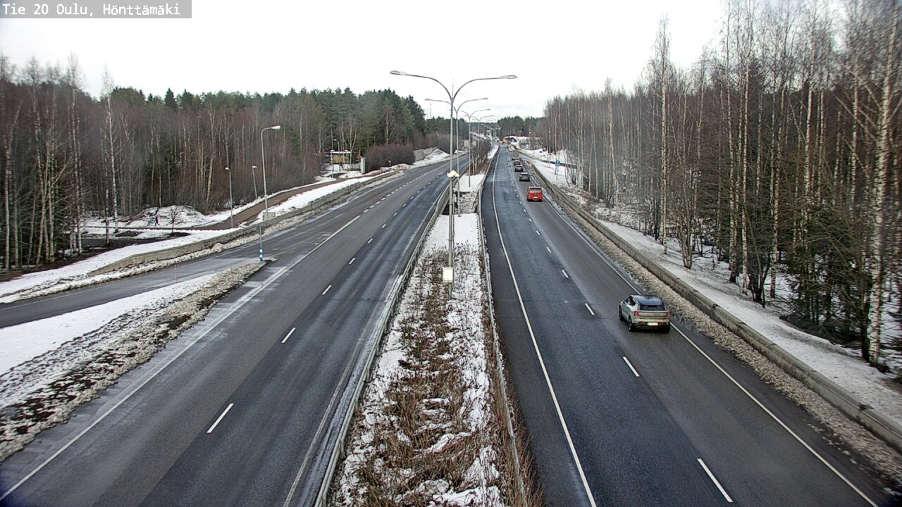 Kelikamerat Kuva Tie 20 Oulu, Hönttämäki, Oulu, Pohjois-Pohjanmaa