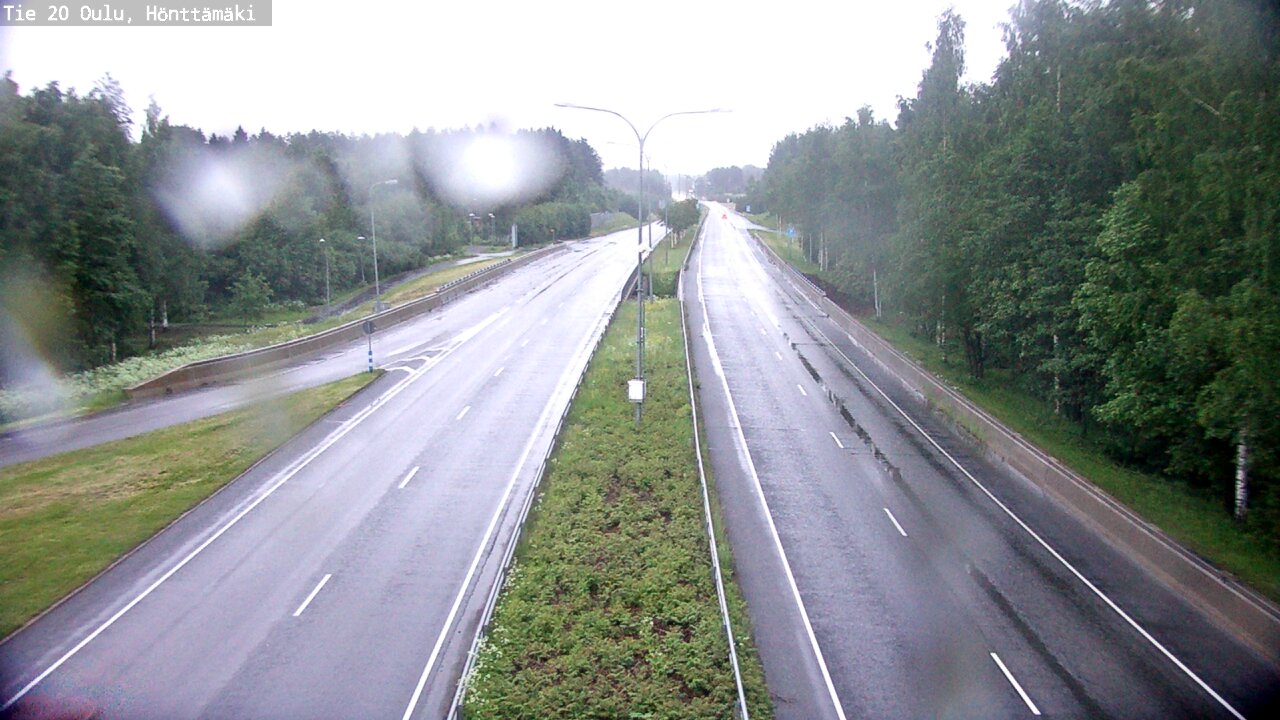 Kelikamerat Kuva Tie 20 Oulu, Hönttämäki, Oulu, Pohjois-Pohjanmaa