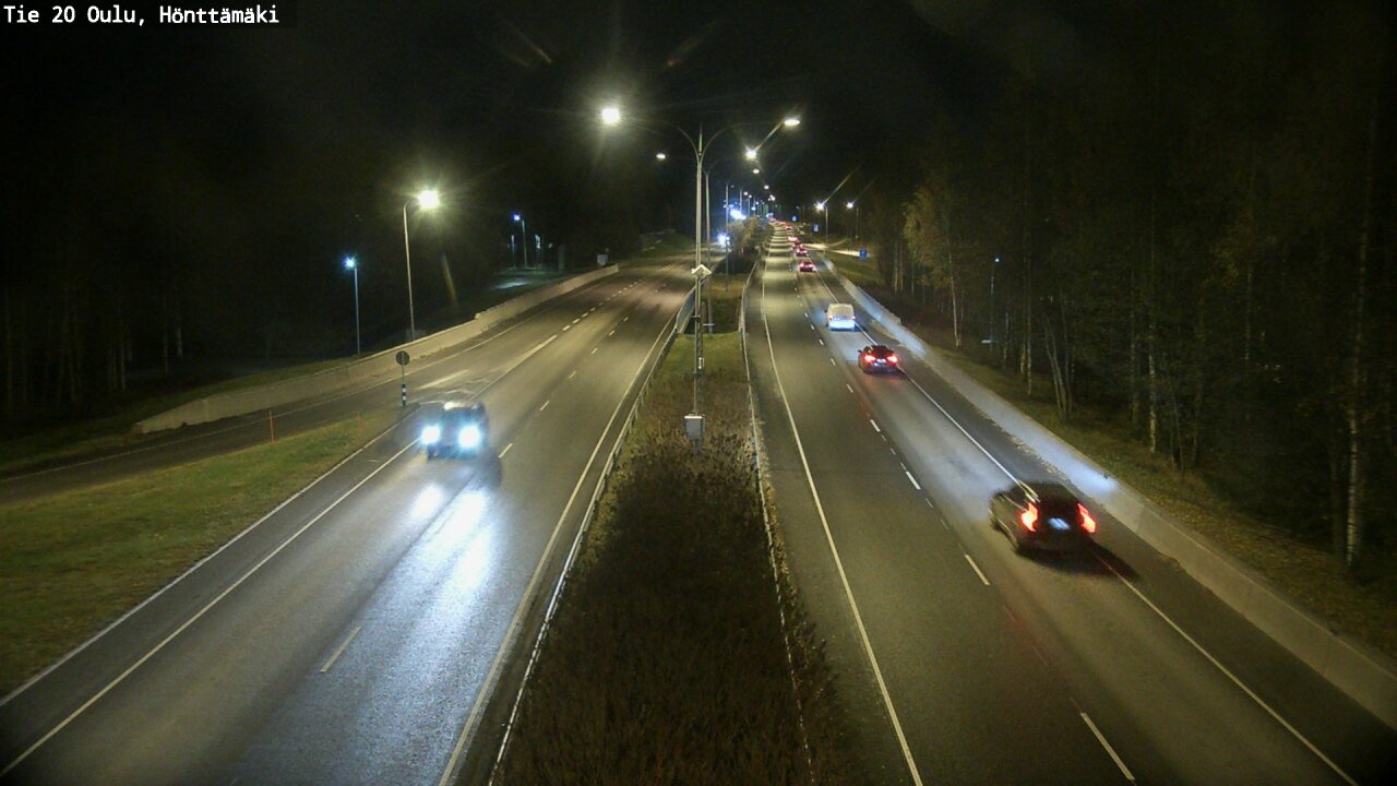 Kelikamerat Kuva Tie 20 Oulu, Hönttämäki, Oulu, Pohjois-Pohjanmaa