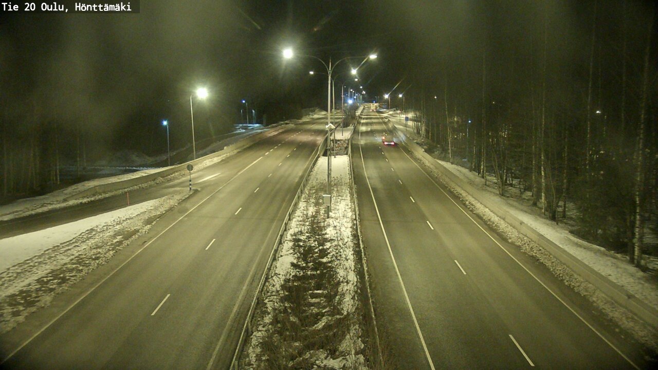 Kelikamerat Kuva Tie 20 Oulu, Hönttämäki, Oulu, Pohjois-Pohjanmaa