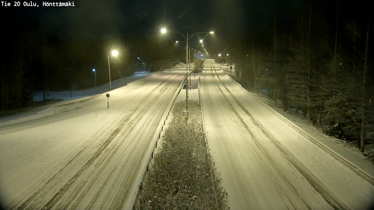 Kelikamerat Kuva Tie 20 Oulu, Hönttämäki, Oulu, Pohjois-Pohjanmaa