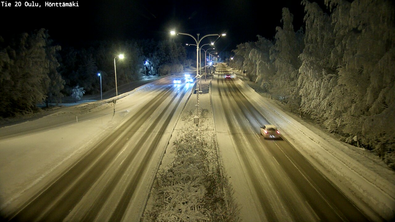 Kelikamerat Kuva Tie 20 Oulu, Hönttämäki, Oulu, Pohjois-Pohjanmaa