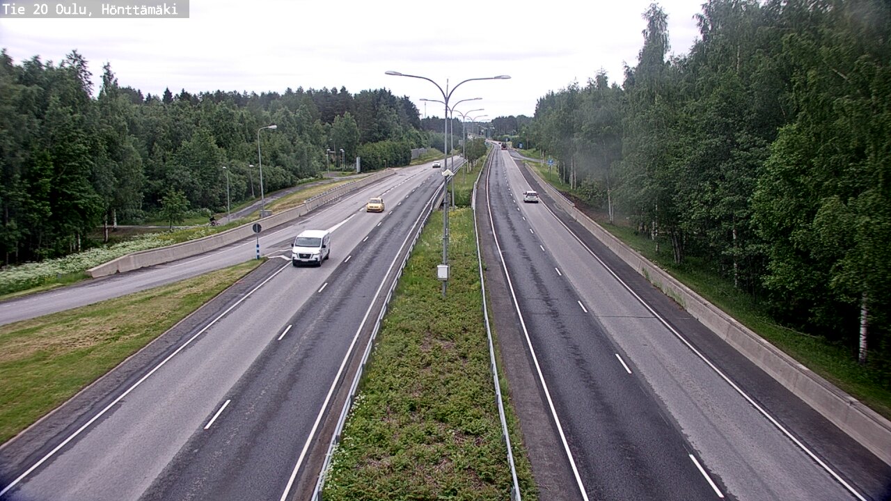 Kelikamerat Kuva Tie 20 Oulu, Hönttämäki, Oulu, Pohjois-Pohjanmaa