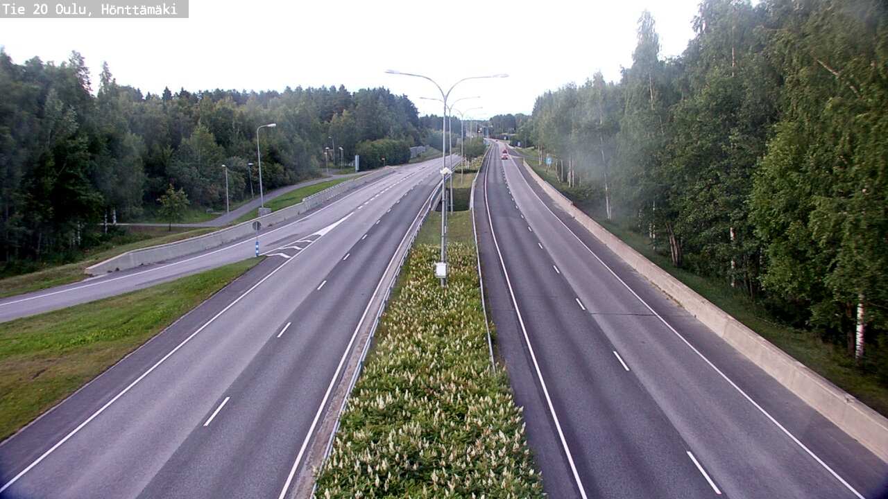 Kelikamerat Kuva Tie 20 Oulu, Hönttämäki, Oulu, Pohjois-Pohjanmaa
