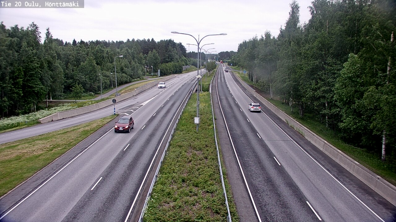 Kelikamerat Kuva Tie 20 Oulu, Hönttämäki, Oulu, Pohjois-Pohjanmaa