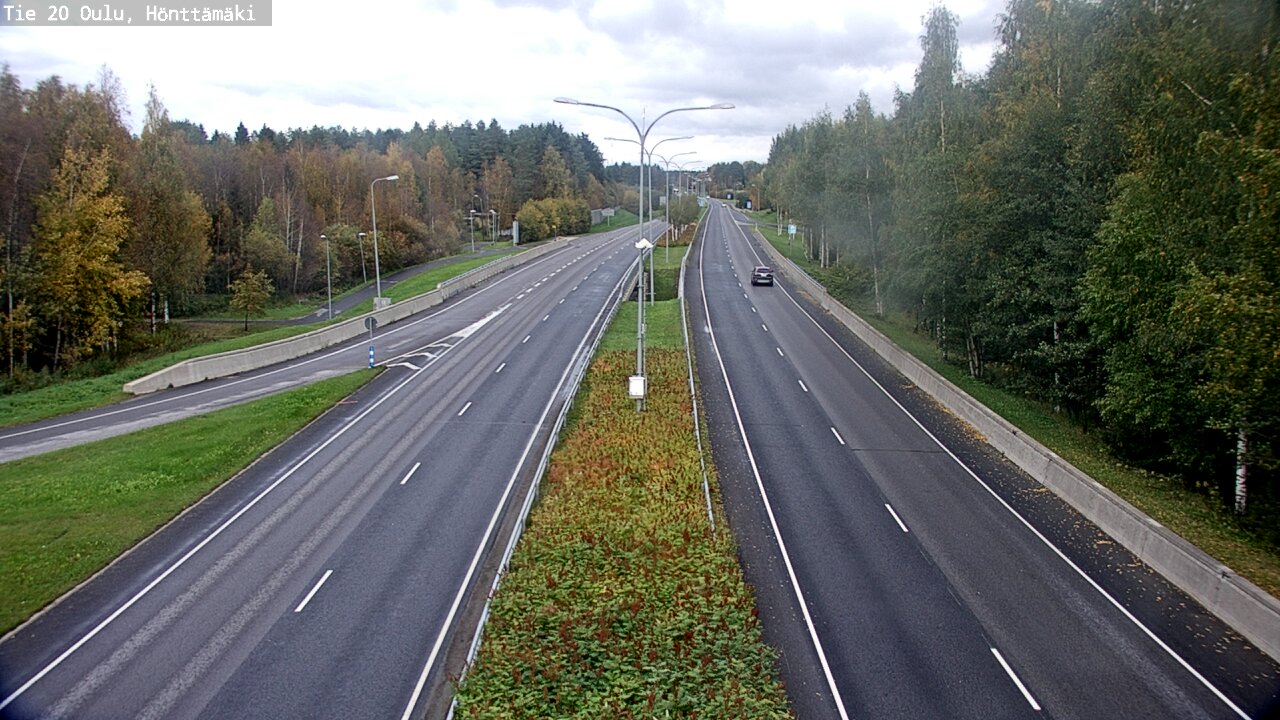 Kelikamerat Kuva Tie 20 Oulu, Hönttämäki, Oulu, Pohjois-Pohjanmaa
