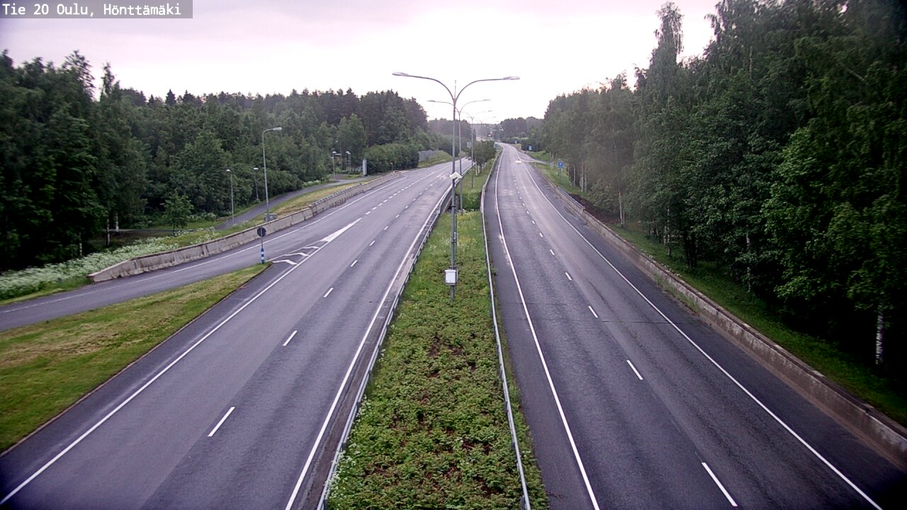 Kelikamerat Kuva Tie 20 Oulu, Hönttämäki, Oulu, Pohjois-Pohjanmaa