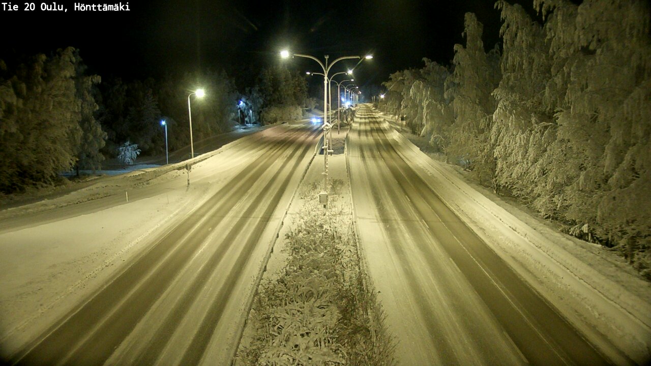 Kelikamerat Kuva Tie 20 Oulu, Hönttämäki, Oulu, Pohjois-Pohjanmaa