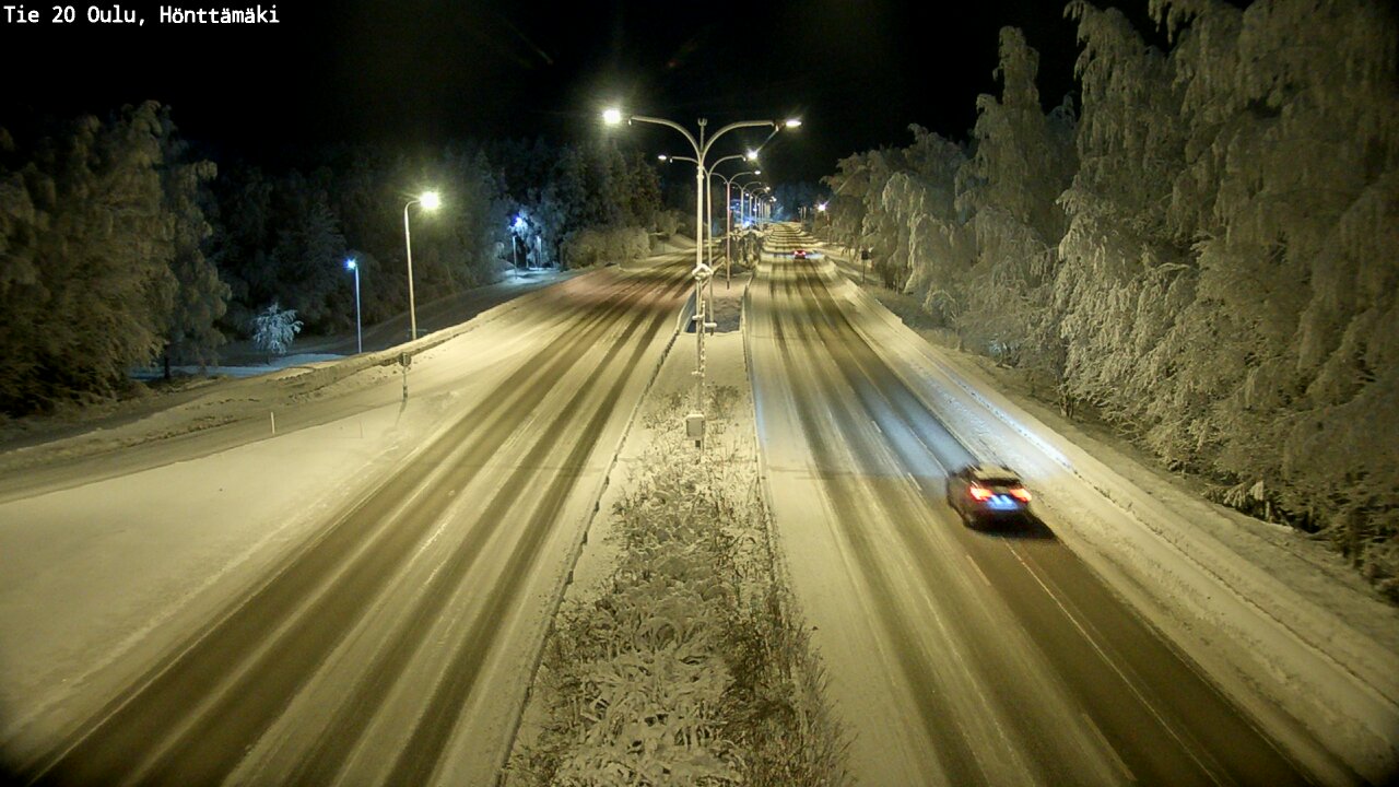 Kelikamerat Kuva Tie 20 Oulu, Hönttämäki, Oulu, Pohjois-Pohjanmaa