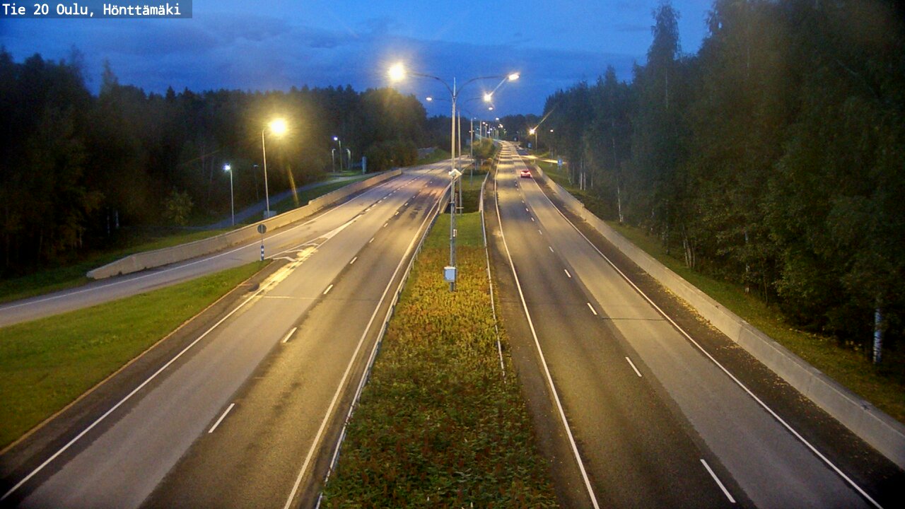 Kelikamerat Kuva Tie 20 Oulu, Hönttämäki, Oulu, Pohjois-Pohjanmaa