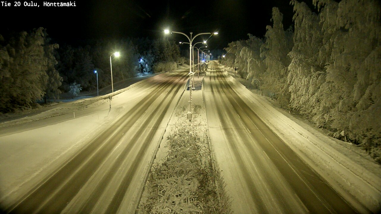 Kelikamerat Kuva Tie 20 Oulu, Hönttämäki, Oulu, Pohjois-Pohjanmaa