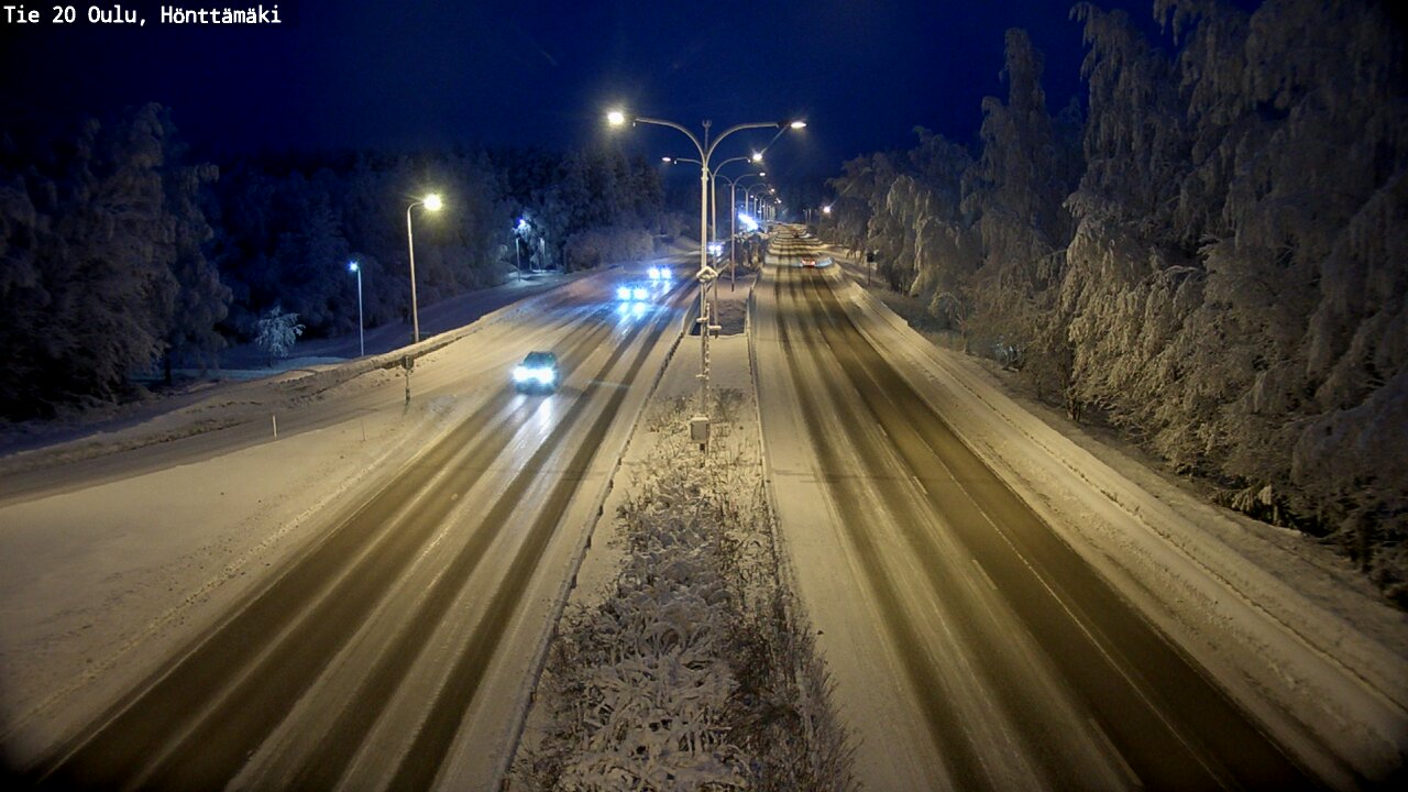 Kelikamerat Kuva Tie 20 Oulu, Hönttämäki, Oulu, Pohjois-Pohjanmaa