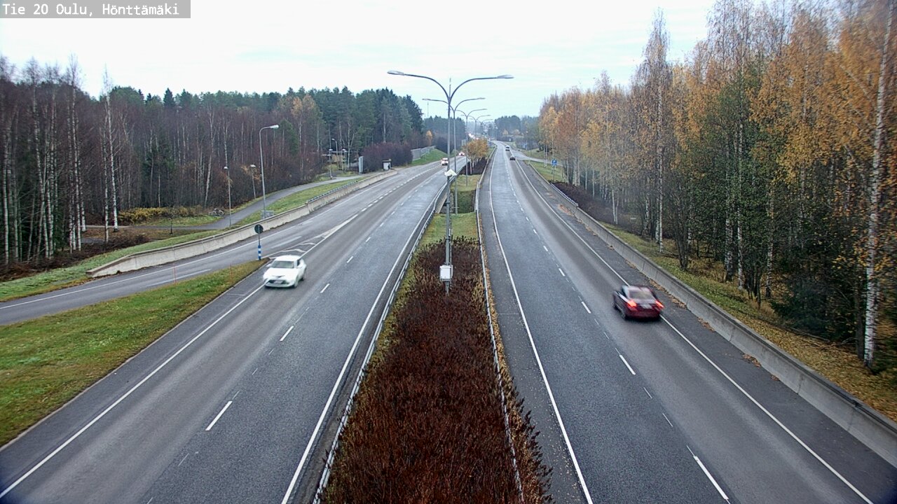 Kelikamerat Kuva Tie 20 Oulu, Hönttämäki, Oulu, Pohjois-Pohjanmaa