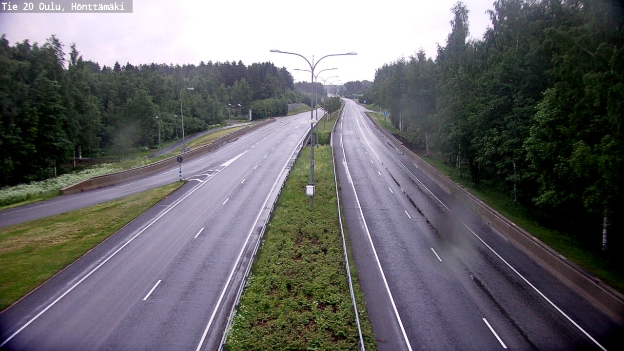 Kelikamerat Kuva Tie 20 Oulu, Hönttämäki, Oulu, Pohjois-Pohjanmaa