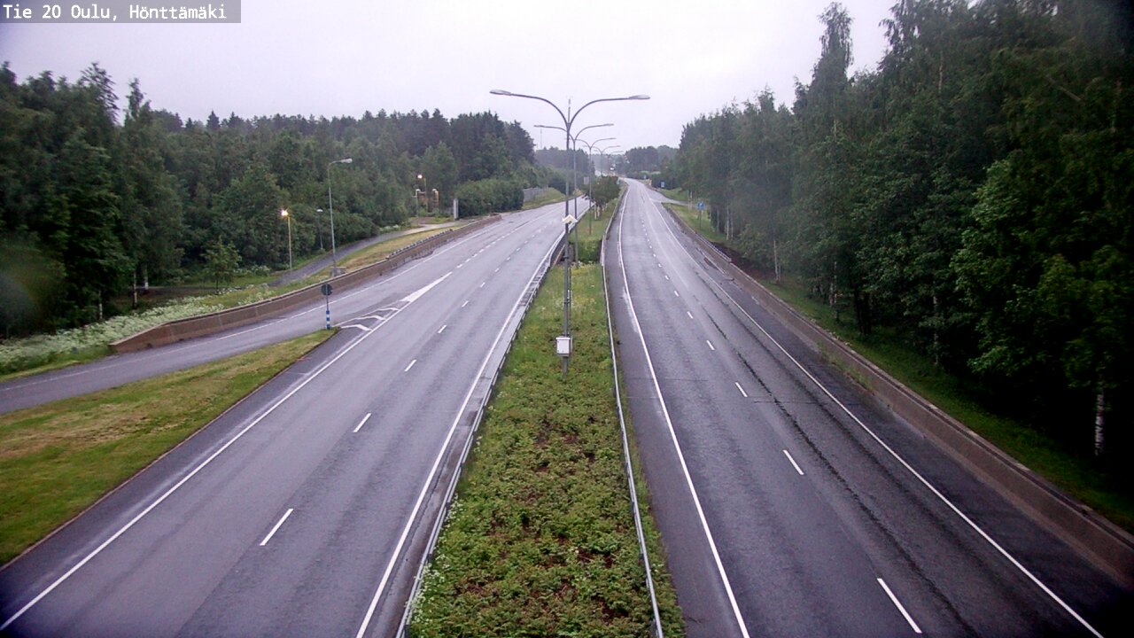 Kelikamerat Kuva Tie 20 Oulu, Hönttämäki, Oulu, Pohjois-Pohjanmaa