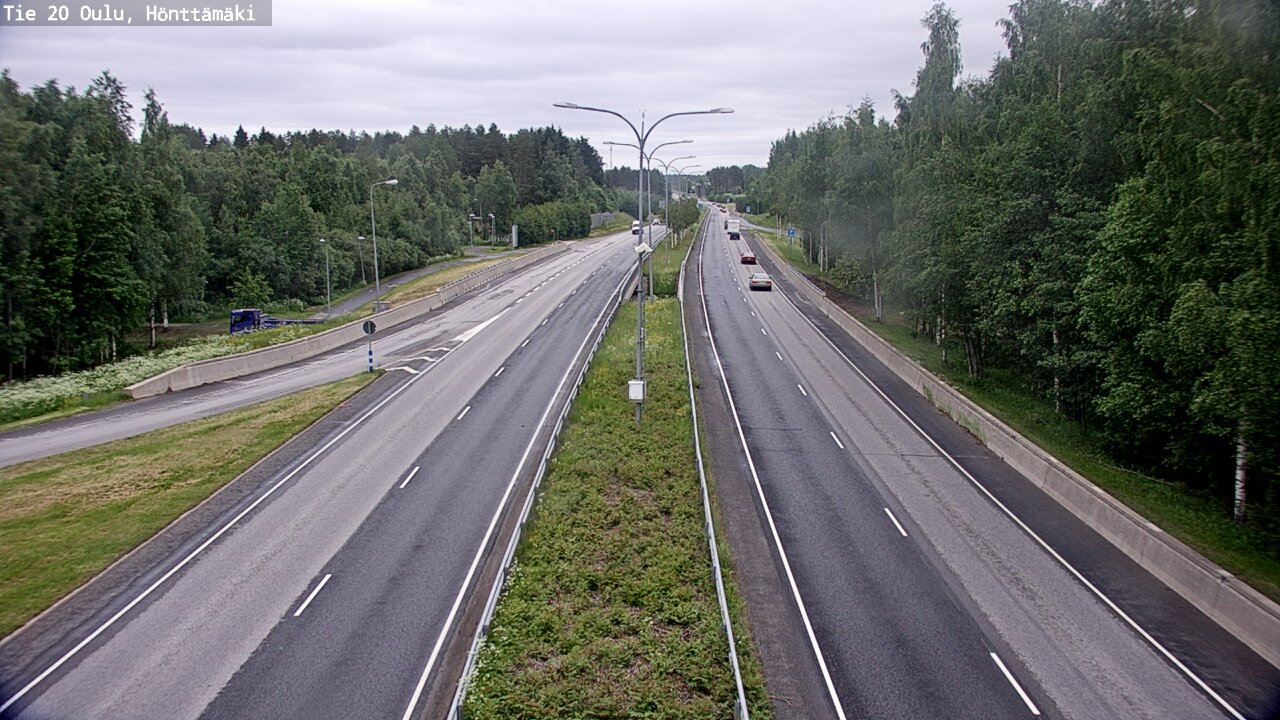 Kelikamerat Kuva Tie 20 Oulu, Hönttämäki, Oulu, Pohjois-Pohjanmaa