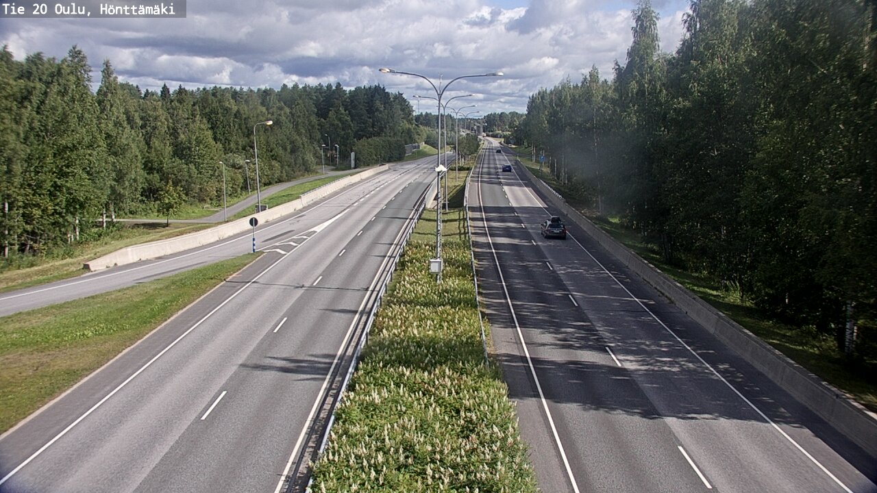 Kelikamerat Kuva Tie 20 Oulu, Hönttämäki, Oulu, Pohjois-Pohjanmaa