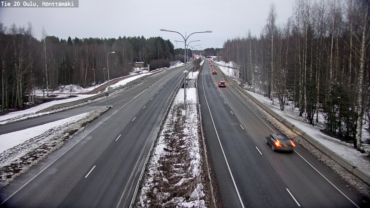 Kelikamerat Kuva Tie 20 Oulu, Hönttämäki, Oulu, Pohjois-Pohjanmaa