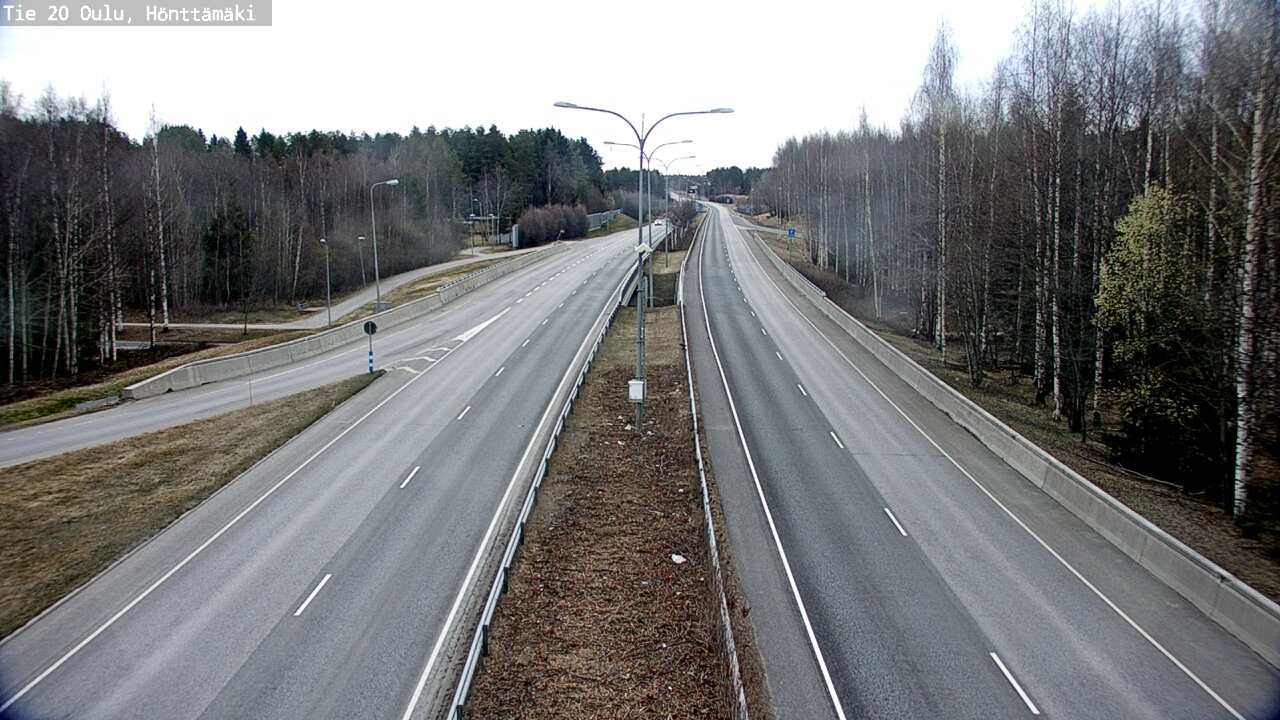 Kelikamerat Kuva Tie 20 Oulu, Hönttämäki, Oulu, Pohjois-Pohjanmaa
