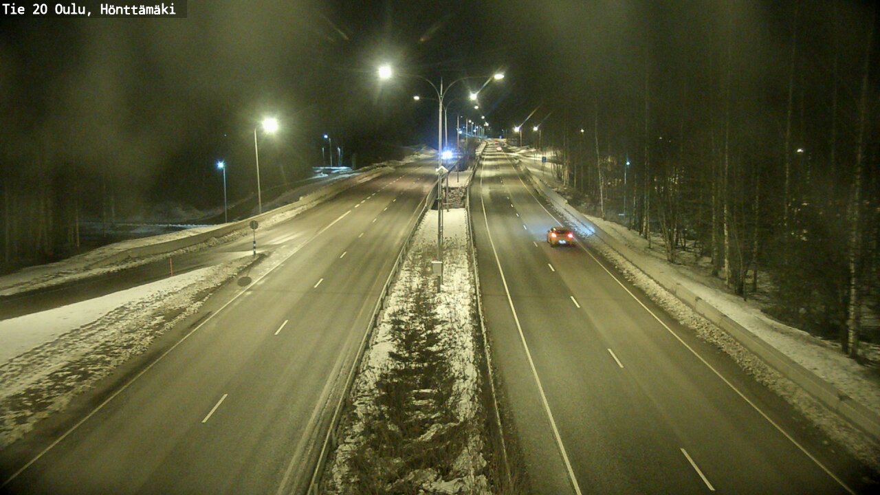 Kelikamerat Kuva Tie 20 Oulu, Hönttämäki, Oulu, Pohjois-Pohjanmaa