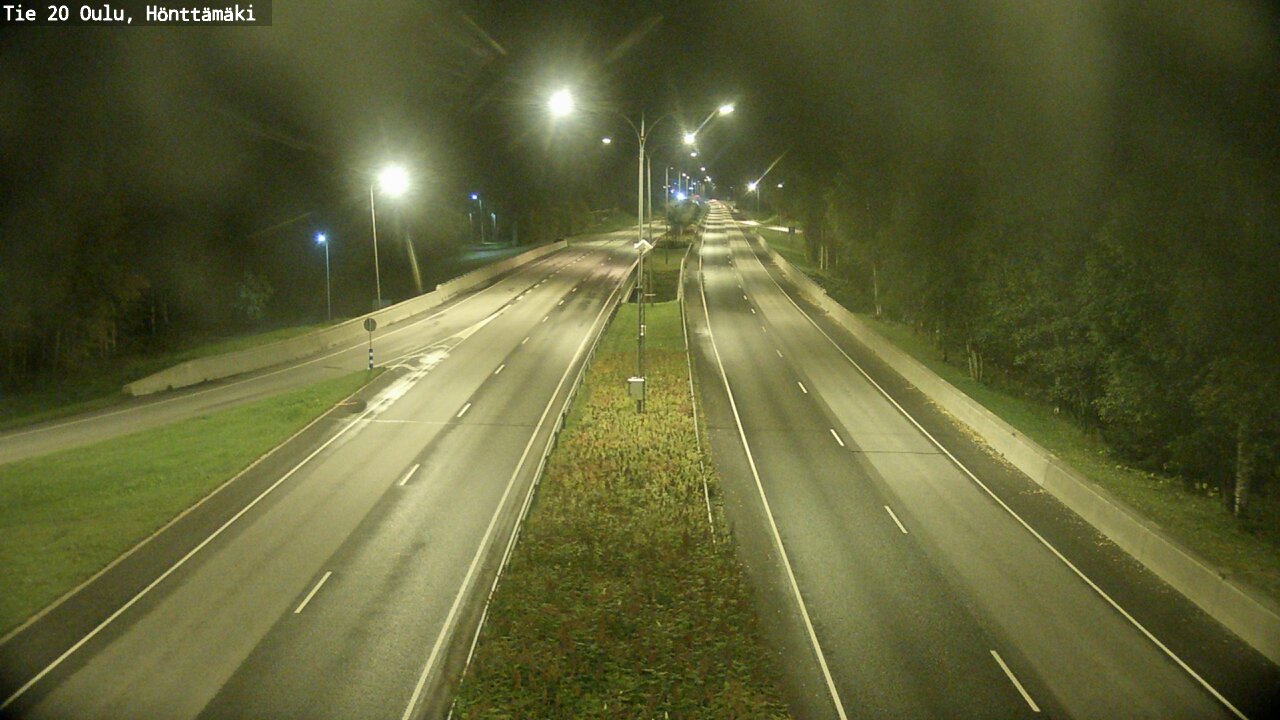 Kelikamerat Kuva Tie 20 Oulu, Hönttämäki, Oulu, Pohjois-Pohjanmaa