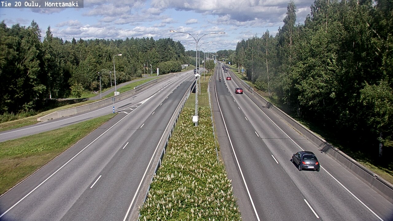 Kelikamerat Kuva Tie 20 Oulu, Hönttämäki, Oulu, Pohjois-Pohjanmaa