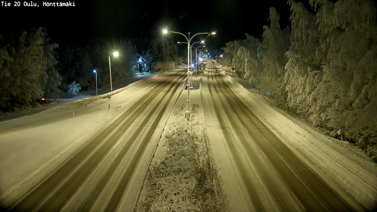 Kelikamerat Kuva Tie 20 Oulu, Hönttämäki, Oulu, Pohjois-Pohjanmaa