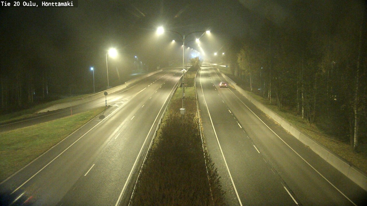 Kelikamerat Kuva Tie 20 Oulu, Hönttämäki, Oulu, Pohjois-Pohjanmaa