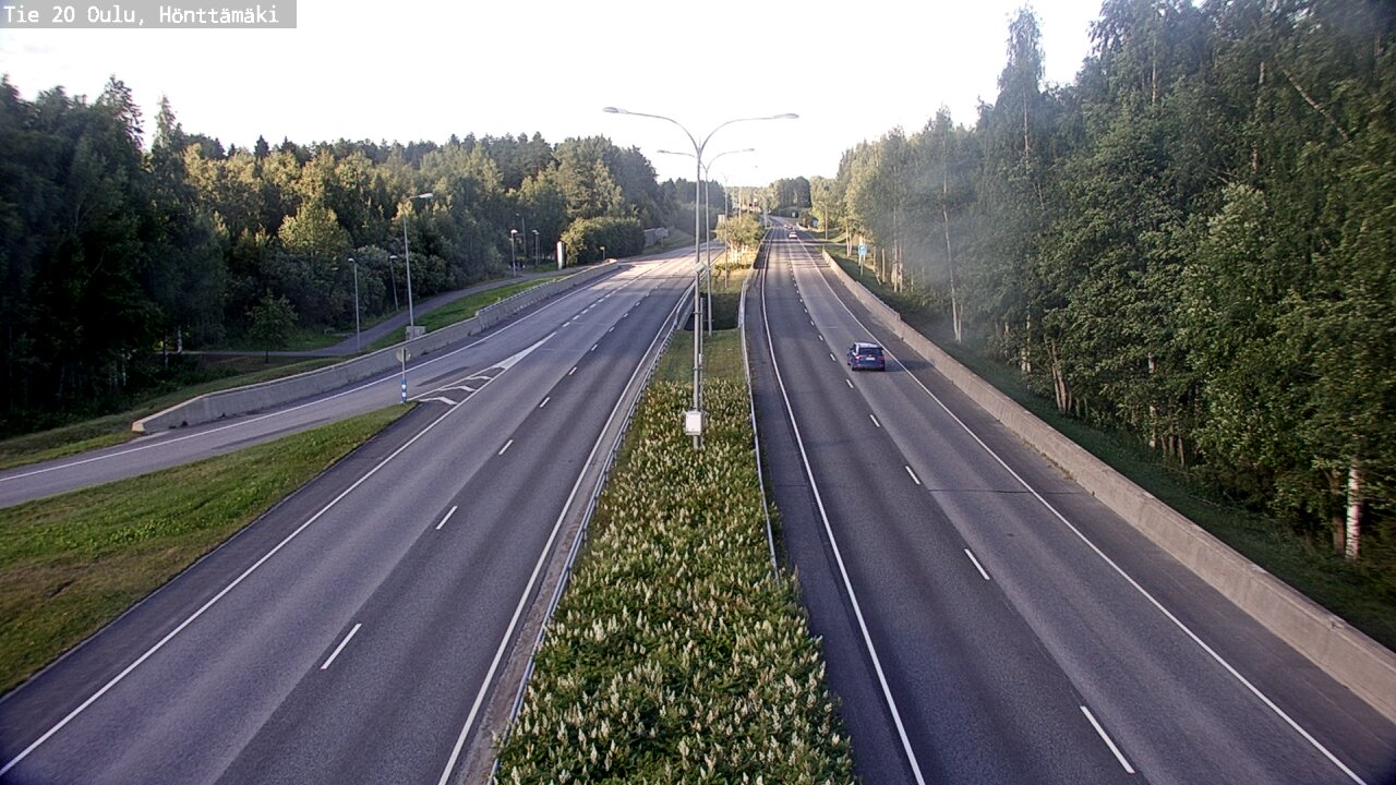Kelikamerat Kuva Tie 20 Oulu, Hönttämäki, Oulu, Pohjois-Pohjanmaa