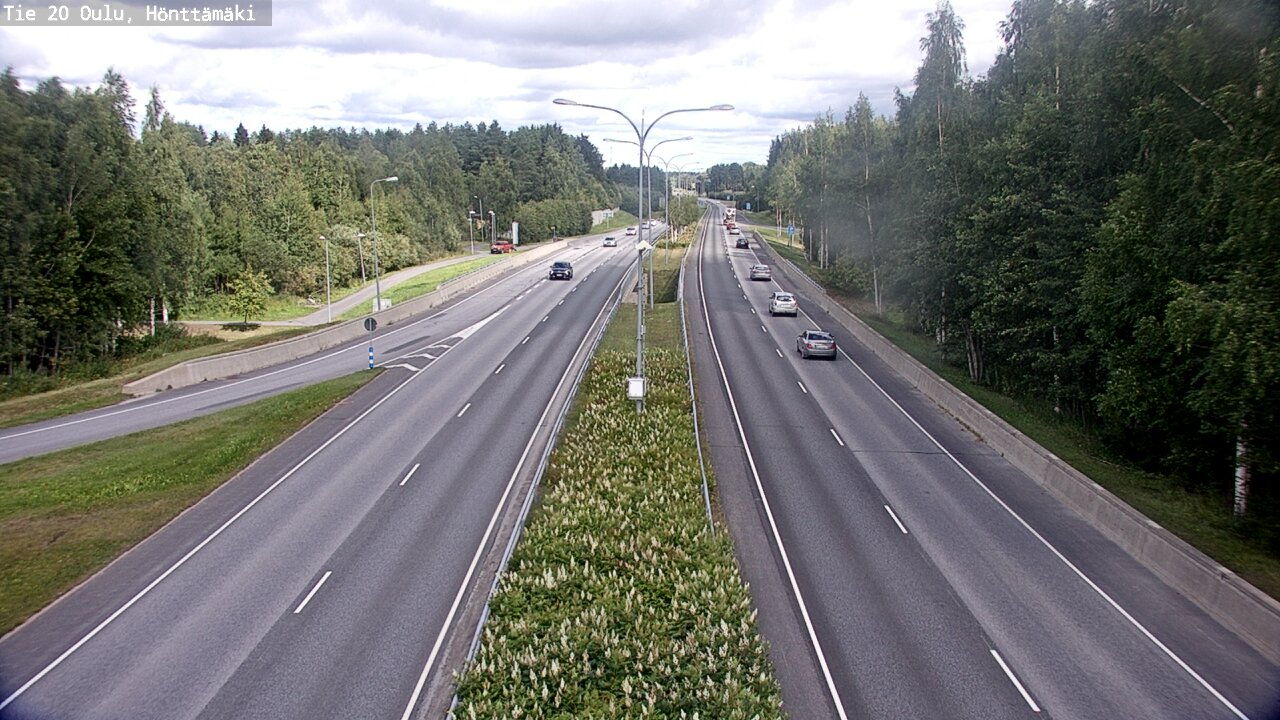 Kelikamerat Kuva Tie 20 Oulu, Hönttämäki, Oulu, Pohjois-Pohjanmaa