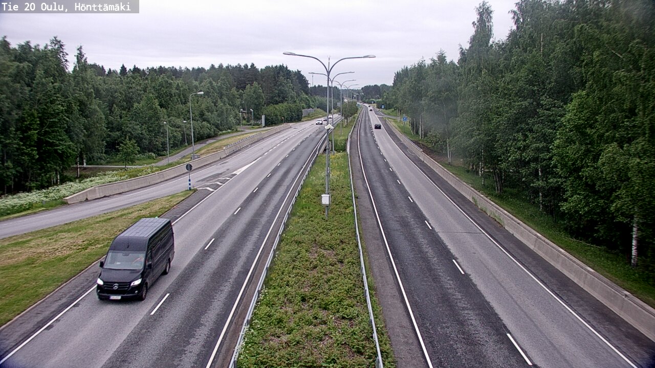 Kelikamerat Kuva Tie 20 Oulu, Hönttämäki, Oulu, Pohjois-Pohjanmaa