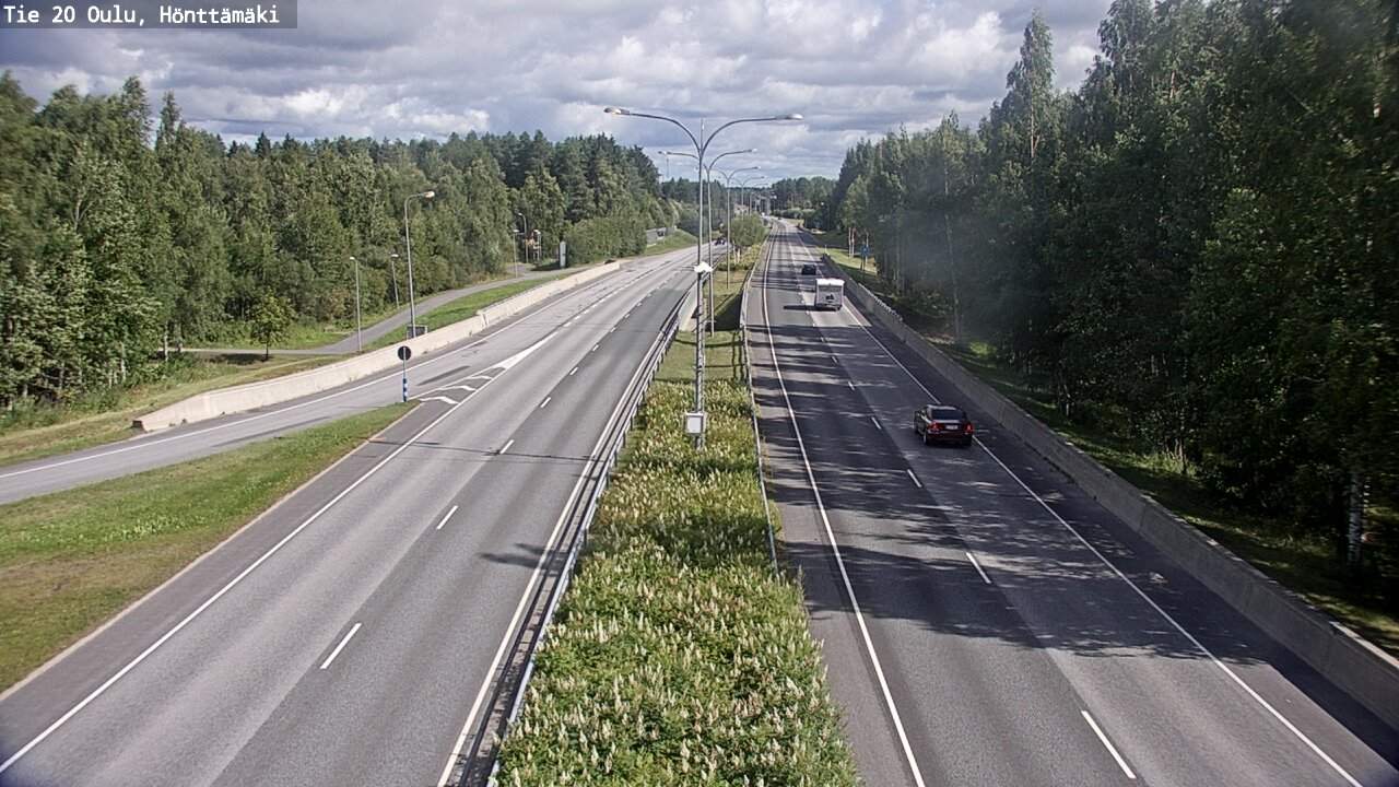 Kelikamerat Kuva Tie 20 Oulu, Hönttämäki, Oulu, Pohjois-Pohjanmaa