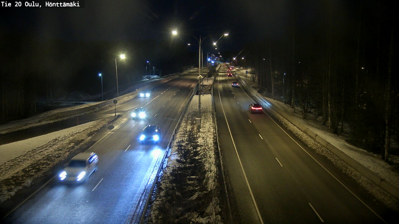 Kelikamerat Kuva Tie 20 Oulu, Hönttämäki, Oulu, Pohjois-Pohjanmaa