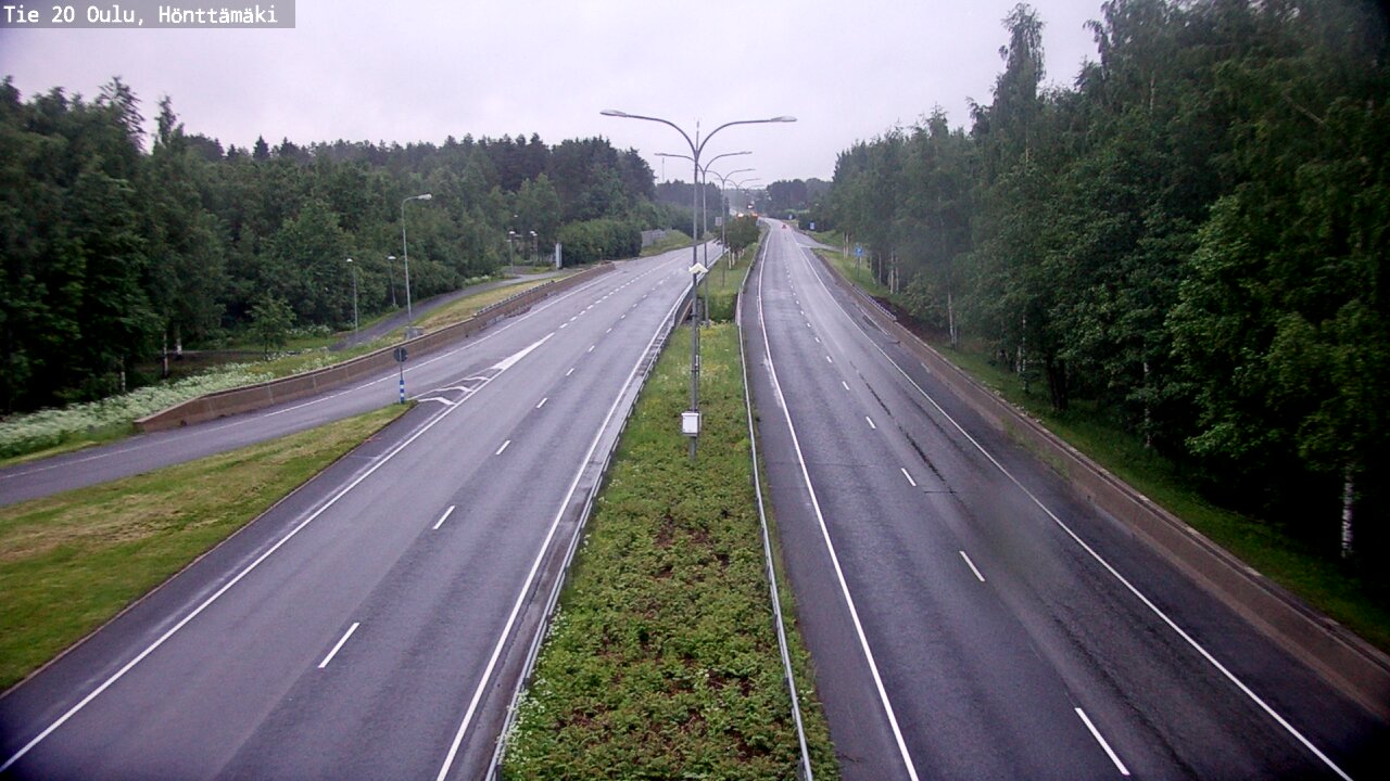 Kelikamerat Kuva Tie 20 Oulu, Hönttämäki, Oulu, Pohjois-Pohjanmaa