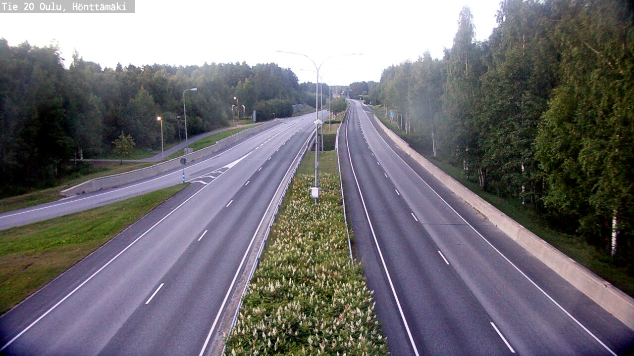 Kelikamerat Kuva Tie 20 Oulu, Hönttämäki, Oulu, Pohjois-Pohjanmaa