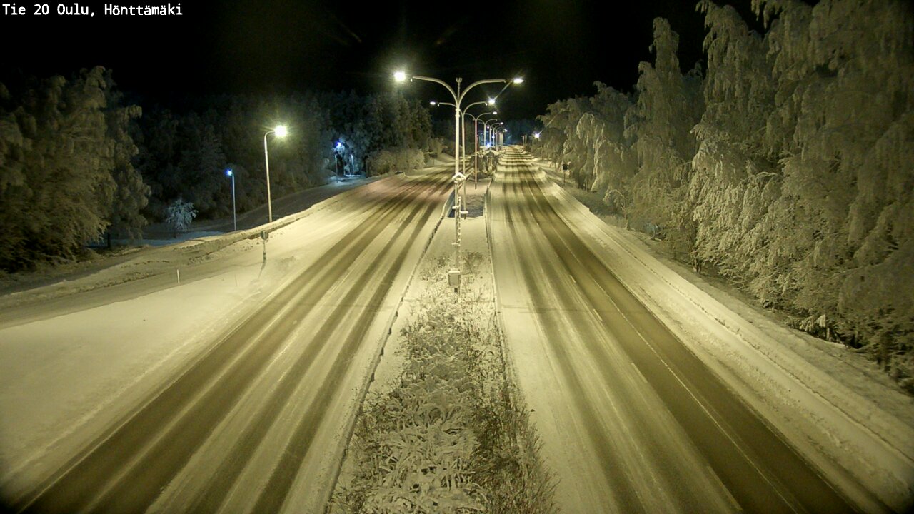 Kelikamerat Kuva Tie 20 Oulu, Hönttämäki, Oulu, Pohjois-Pohjanmaa