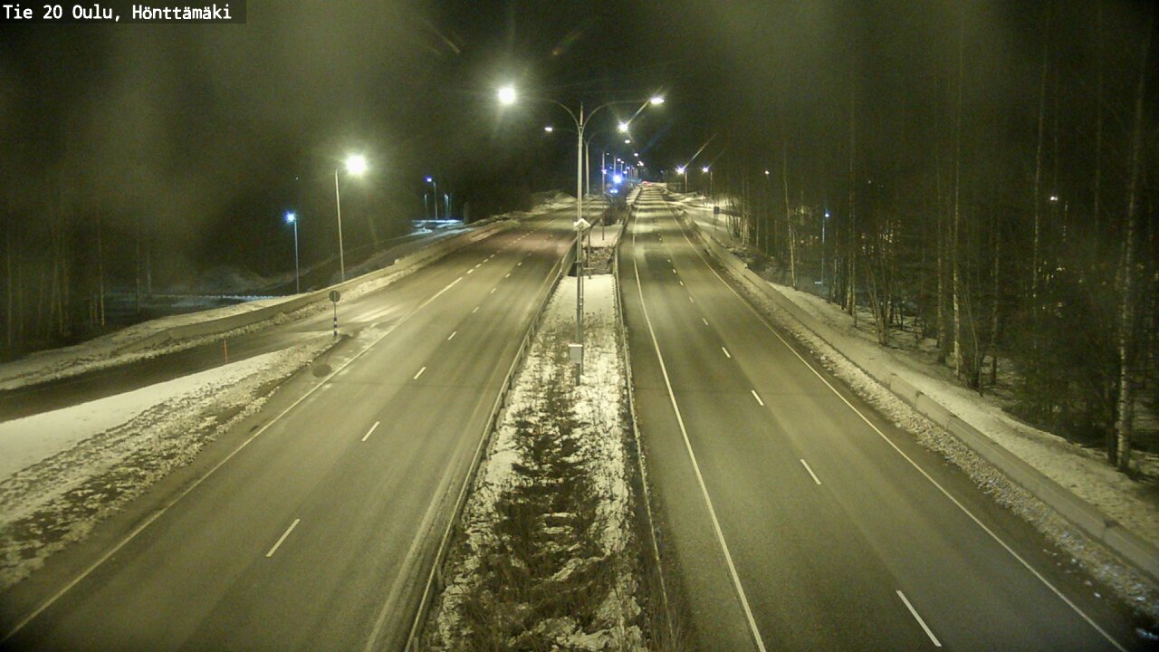 Kelikamerat Kuva Tie 20 Oulu, Hönttämäki, Oulu, Pohjois-Pohjanmaa