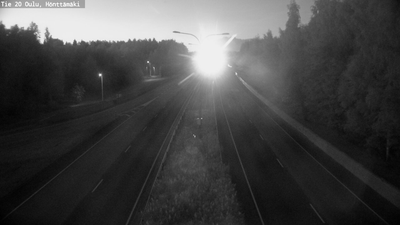 Kelikamerat Kuva Tie 20 Oulu, Hönttämäki, Oulu, Pohjois-Pohjanmaa