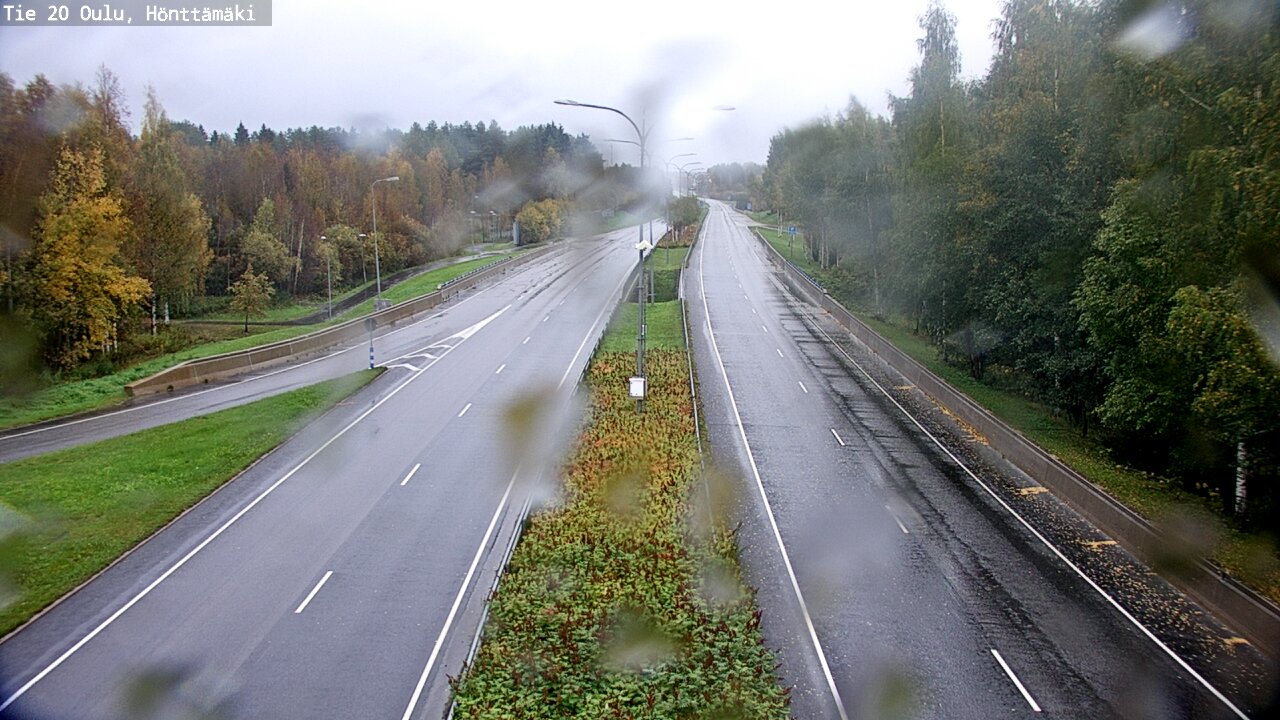 Weather Camera Image Road 20 Oulu, Hönttämäki, Oulu, Pohjois-Pohjanmaa