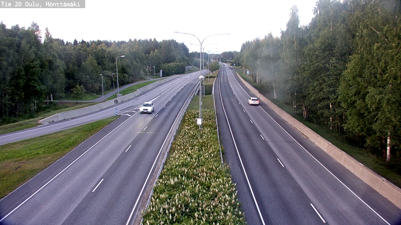 Kelikamerat Kuva Tie 20 Oulu, Hönttämäki, Oulu, Pohjois-Pohjanmaa