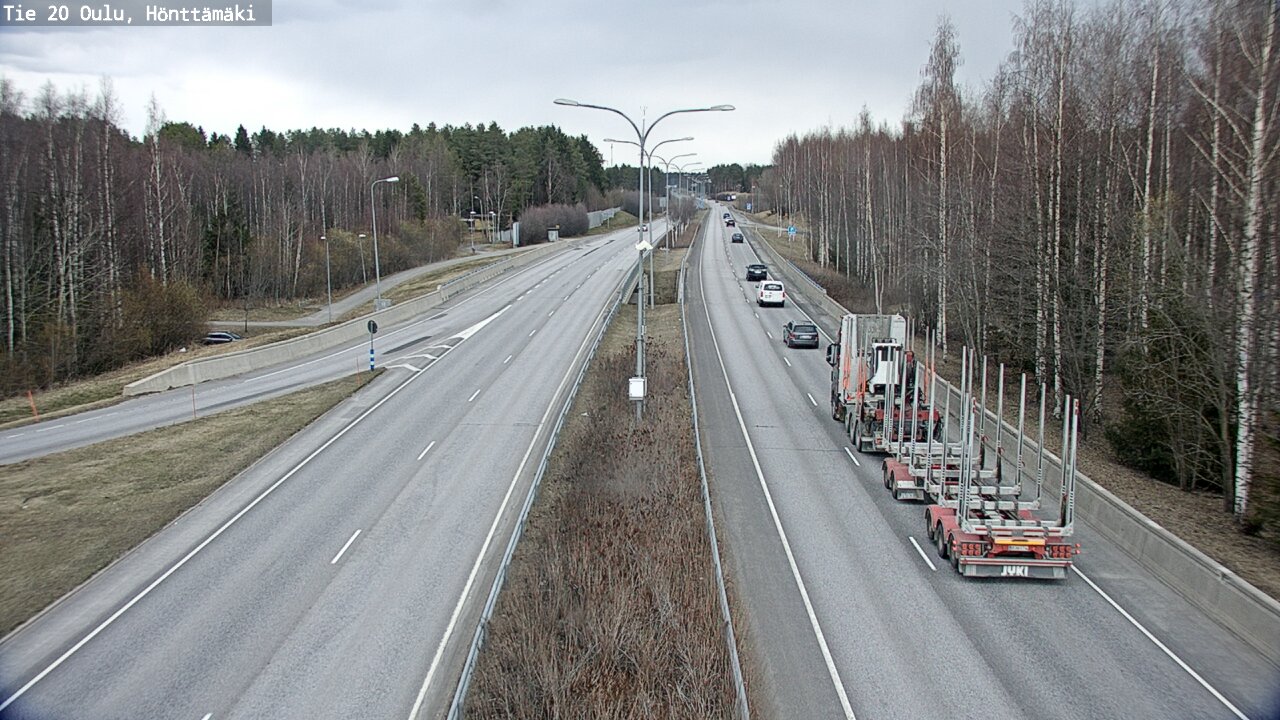 Kelikamerat Kuva Tie 20 Oulu, Hönttämäki, Oulu, Pohjois-Pohjanmaa